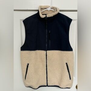 J Crew Fleece Vest‎ Mens